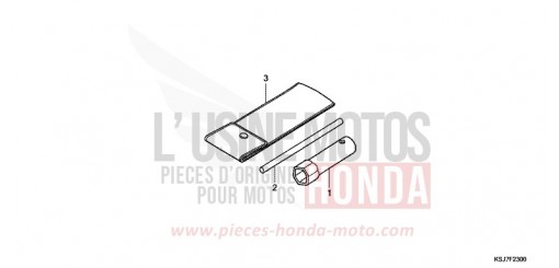 OUTILS CRF100FC de 2012